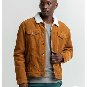ASOS Mens Corduroy Sherpa Western Jacket